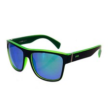 UVEX 미러 선글라스 LGL 21, BLACK MATT GREEN MIRROR GREEN, 1개