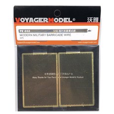 VOYAGERMODEL 1 : 35比例壓鑄鐵絲網路障 WY0941, 混色, 1個