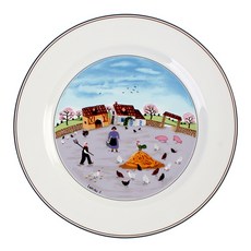 Villeroy & Boch Design Naif 主餐盤, 1個, 養雞場