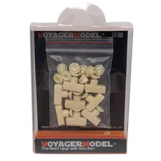 VOYAGERMODEL WY0917 1/35 二戰德國 Tiger I 公路車輪軸 16p 塑料模型貼花, 混色