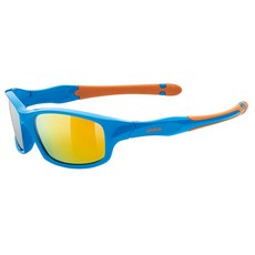 UVEX 스포츠스타일 507 주니어 미러 선글라스, BLUE ORANGE, 1개