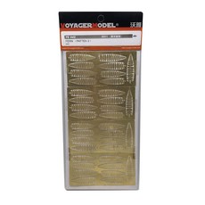 VOYAGERMODEL WY0945 1/35 FERNPATTEN2 塑料模型貼花, 混色