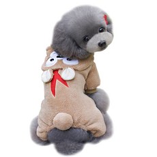 ZEZEPET 圍巾小熊寵物狗服飾, G107PDFC195