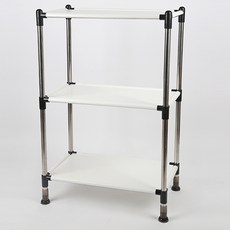 H'haut 3層收納架 L2475SS, 黑色