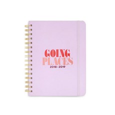 밴도 GOING PLACES 13개월 월간 플래너, 혼합 색상