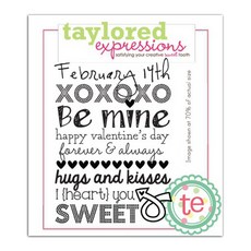 스튜디오제이 스탬프 Graphic Greetings Valentine