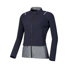 PRO WORLD CUP 女款拼色運動拉鏈外套 Q118-4403-1NV