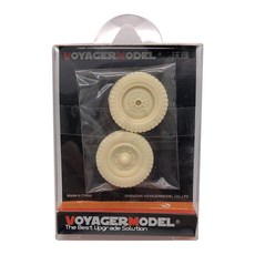 VOYAGERMODEL WY0769 1/35 二戰德國 Sd.Kfz.251/Sd.Kfz.11 公路車輪圖案 1 塑料模型貼花, 混色