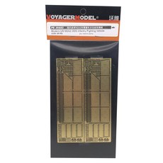 VOYAGERMODEL WY0385 1/35 現代美國 M2A2 ODS 步兵戰車側裙塑料模型貼花, 混色