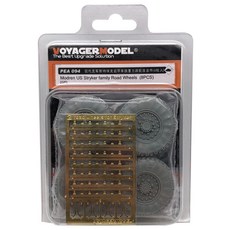 Voyager Model WY0759 1/35 Modren US Stryker family Road Wheels 8PCES 프라모델 데칼, 혼합 색상, 1개