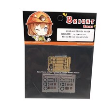 VOYAGERMODEL WY0038 1/35 現代美國 M983 拖拉機鏡頭和尾燈塑料模型貼花, 混色