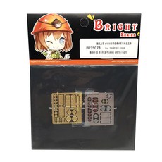 VOYAGERMODEL WY0034 1/35 現代美國 M1078 LMTV 鏡頭和尾燈塑料模型貼花, 混色