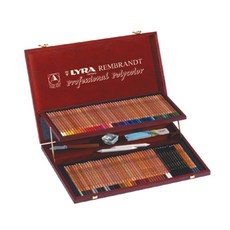 LYRA Hangaram Art Town 倫勃朗多色油彩鉛筆禮品套組, 78色