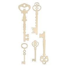 한가람아트타운 우드장식 keys 5p, 1세트