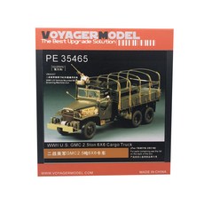 VOYAGERMODEL 1/35 WW2 U.S. GMC 2.5 噸 6X6 貨車人偶貼紙, 混色