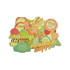 한가람아트타운 다이컷 페이퍼 Save the Date Collectables 50p, 혼합 색상, 1세트