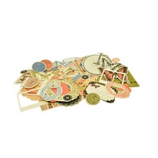 한가람아트타운 다이컷 페이퍼 miss match collectables 50p, 혼합 색상, 1세트