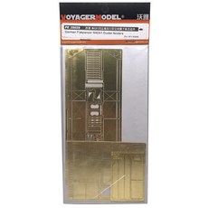 VOYAGERMODEL 1/35 德國Flakpanzer M42A1 Duster 擋泥板塑料模型貼紙, 混色