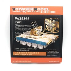 VOYAGERMODEL WY0333 1/35 二戰德國 Flak Panther Ausf D /w Flak 38 塑料模型, 1個