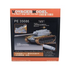 VOYAGERMODEL 1/35 美國 M103A1 重型坦克 基本塑料模型貼紙, 混色
