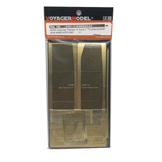 VOYAGERMODEL WY0801 1/35 二戰德國 Panzer.IV Ausf.J 托馬盾牌金屬絲網 schurzen 塑料模型貼花, 混色