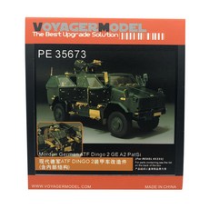 VOYAGERMODEL 1/35 現代德國 ATF Dingo 2 GE A2 PatSi 塑料模型貼紙, 混色