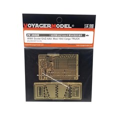 VOYAGERMODEL 1/35 WW2 蘇聯 GAZ-AAA Mod.1940 貨運卡車人偶貼紙, 混色
