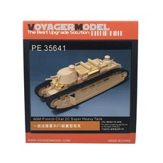 VOYAGERMODEL 1/35 一戰法國查爾 2C 超重型坦克塑料模型貼紙, 混色