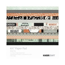 한가람아트타운 6.5 x 6.5 in 페이퍼 패드 배경지 mister fox 36p, 혼합 색상, 1세트