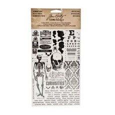 한가람아트타운 판박이 REMNANT RUBS HALLOWEEN, 혼합 색상, 1세트