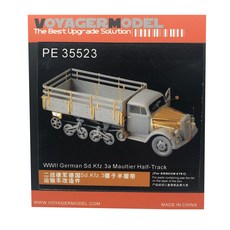 VOYAGERMODEL 1/35 WW2 德國 Sd.Kfz.3a Mautier 半履帶人偶貼紙, 混色