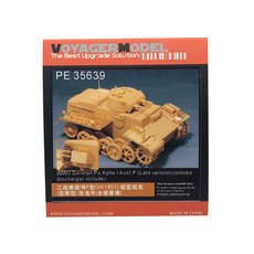 VOYAGERMODEL 1/35 WW2 德國 Pz.Kpfw.I Ausf.F 後期版塑料模型貼紙, 混色