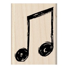 INKADINKADO 韓國木質圖章 NOTES 21, 混色, 單色