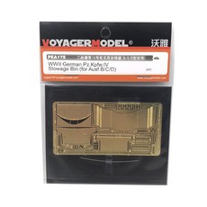 VOYAGERMODEL WY0810 1/35 二戰德國 Pz.Kpfw.IV 儲物箱適用於 Ausf.B/C/D 塑料模型貼花, 混色