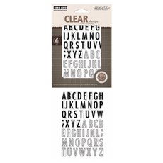 한가람아트타운 클리어스탬프 stepping stone alphabet, 1개, 혼합 색상