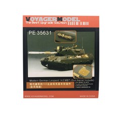 VoyagerModel 1/35 Modern German Leopard 1A3 MBT 프라모델 스티커, 혼합 색상, 1개