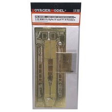 VOYAGERMODEL 1/35 Pz.kPfw.4 Ausf F1-H 擋泥板塑料模型貼花貼紙, 混色