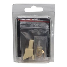 VOYAGERMODEL WY1004 1/35 二戰德國 Pz.Sfl.Ivb 10.5cm le.FH.18/1 槍管帶砲彈塑料模型貼花, 混色