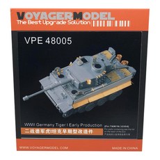 VOYAGERMODEL 1/35 WW2 德國 Tiger 1 早期生產塑料模型貼花貼紙, 混色