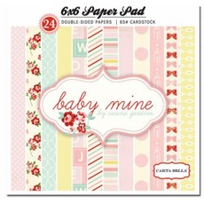한가람아트타운 6x6 CB-BMG26015 24p, baby mine girl, 1개
