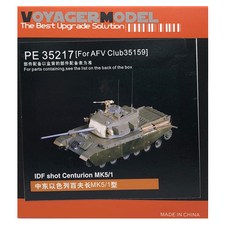 VOYAGERMODEL 1/35 IDF Shot Centurion MK 5/1 塑料模型零件, 混色