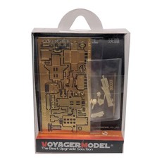 VOYAGERMODEL 1/35 WW2 US 白朗寧M2重機槍 塑膠模型, 混色