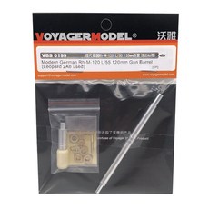 VOYAGERMODEL 1/35 現代德國 Rh-M-120 L/55 120mm 槍管 (Leopard2A6used) 塑料模型貼花貼紙, 混色