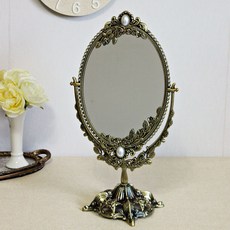 Keydari 復古造型桌鏡 L號, 新庫存