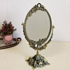 Keydari 復古造型橢圓形桌鏡, 新庫存