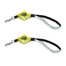 아리코 반려동물 더블조절 자동줄 2p, 옐로우