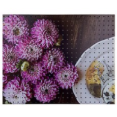 Envy Commerce 紫色花朵3 500x400mm, 1個, 混合色