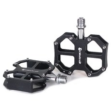 Distro DHSPORTS 自行車 鋁合金 CITY 平板踏板 CNC Machining MTB, 黑色的, 1套