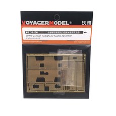VOYAGERMODEL 1/35 Pz.kPfw。 IV ausf D AD Armor 塑料模型貼紙, 混色