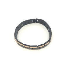 38 A56鍺手鍊 黑&玫瑰金 21個, 1個